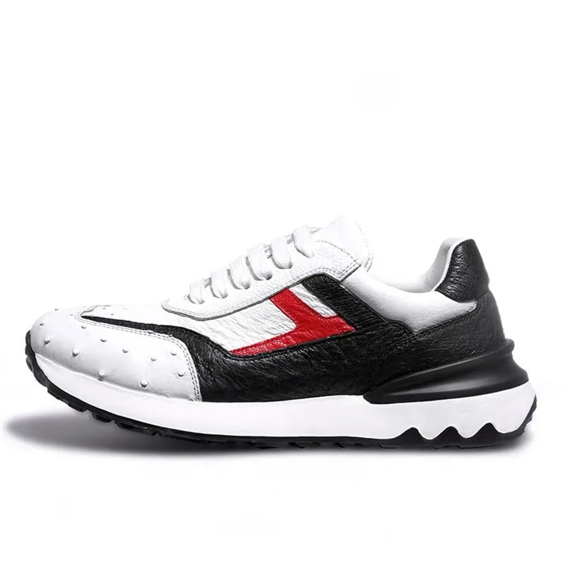 TREKHE | Wandersneaker aus Straußenleder – Dynamischer Komfort mit exotischem Touch