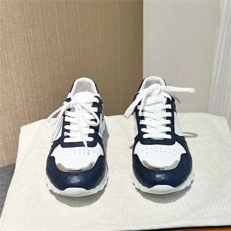 TREKHE | Imperial Ostrich Sneakers – Schnürschuhe in verschiedenen Farben