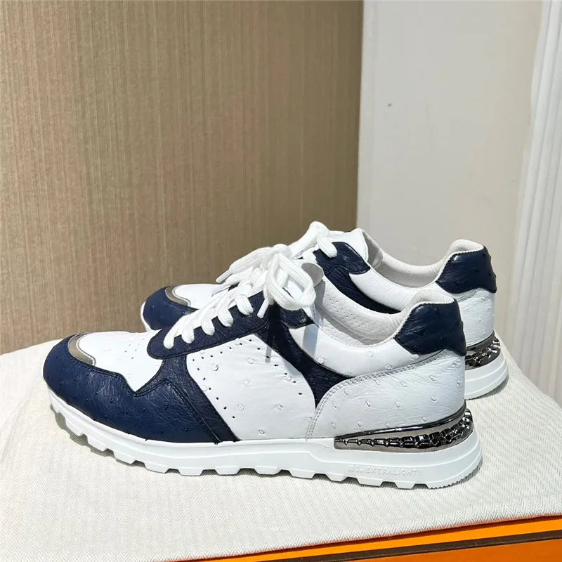 TREKHE | Imperial Ostrich Sneakers – Schnürschuhe in verschiedenen Farben