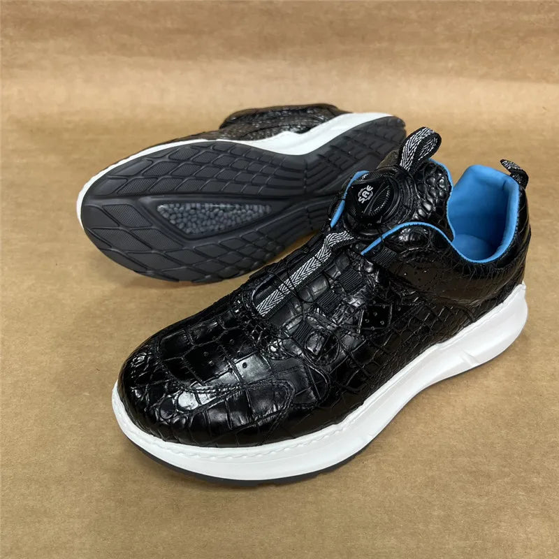 TREKHE | Crocodile Slip-On Sneaker – Mühelose Exotik mit moderner Leichtigkeit