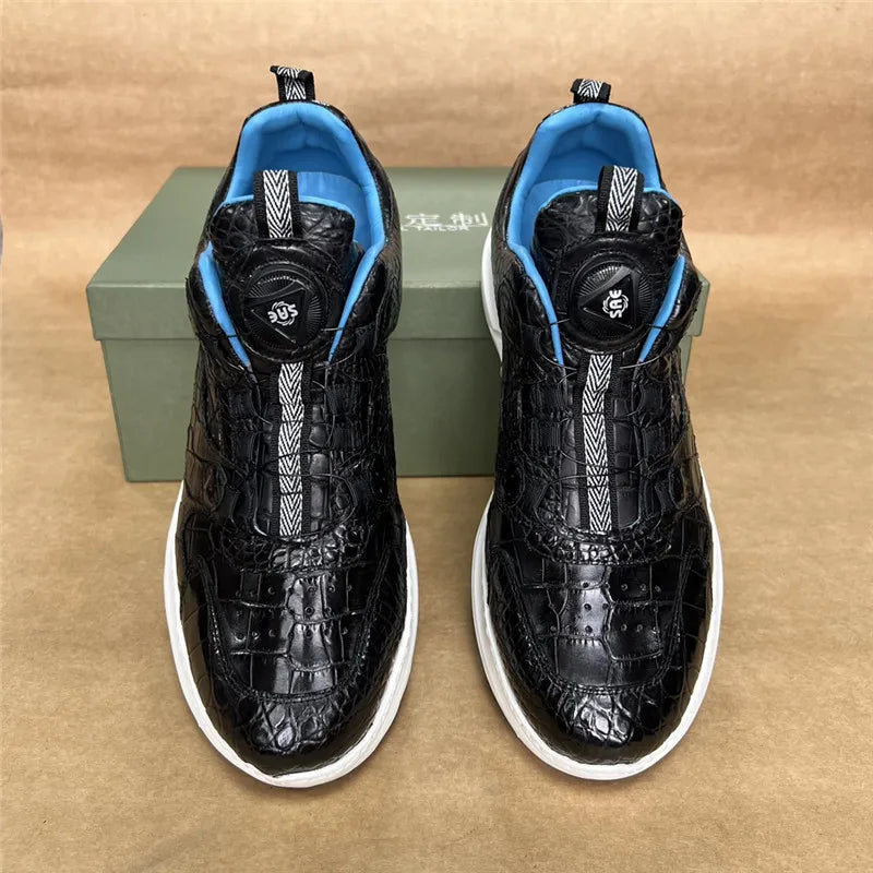 TREKHE | Crocodile Slip-On Sneaker – Mühelose Exotik mit moderner Leichtigkeit