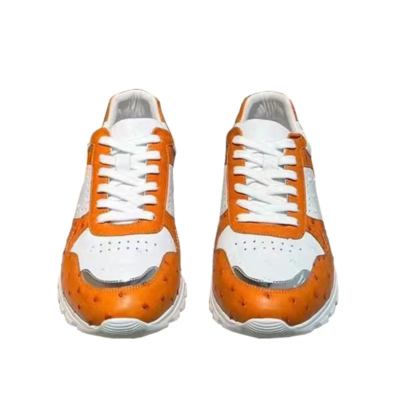 TREKHE | Imperial Ostrich Sneakers – Schnürschuhe in verschiedenen Farben